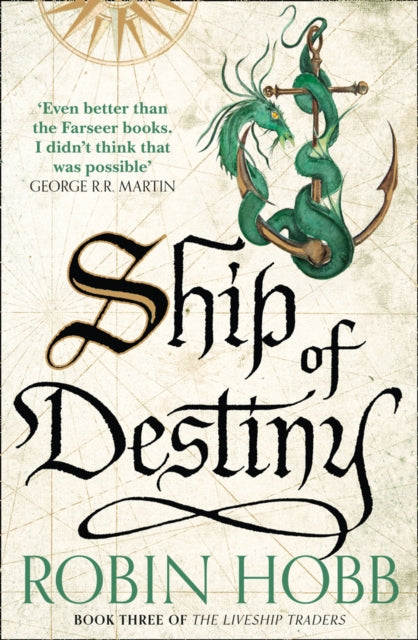 Front cover of Ship of Destiny by Robin Hobb, paperback