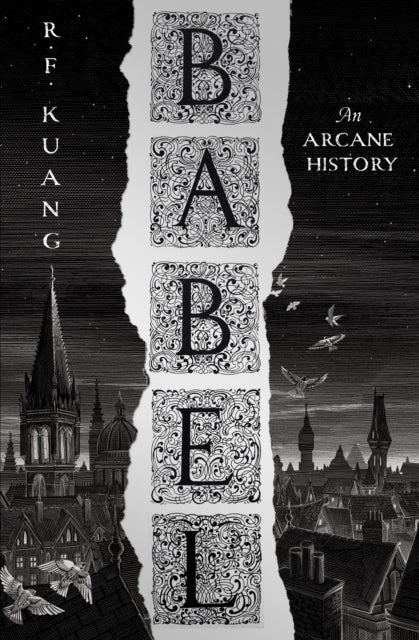 Front cover of Babel by R.F. Kuang, hardback