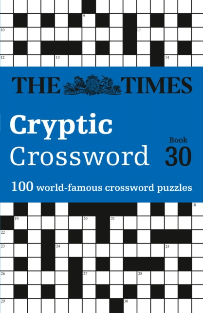 Front cover of The Times Cryptic Crossword Book 30, paperback