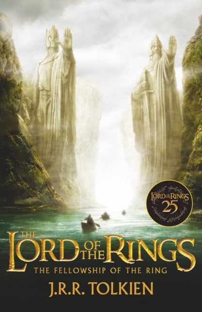 Front cover of The Fellowship of the Ring by J.R.R. Tolkien, paperback