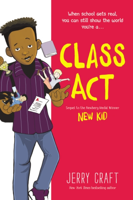 Front cover of Class Act by Jerry Craft, paperback