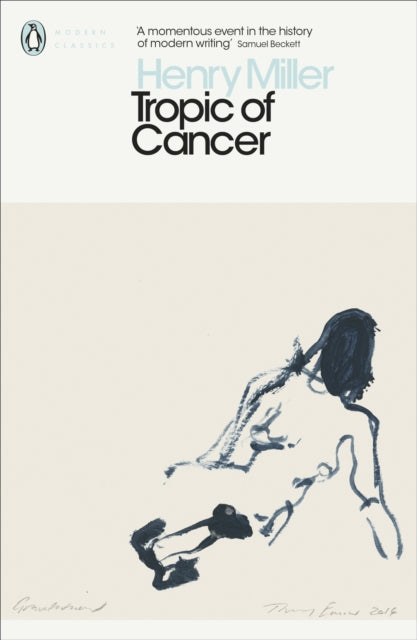 Front cover of Tropic of Cancer by Henry Miller, paperback