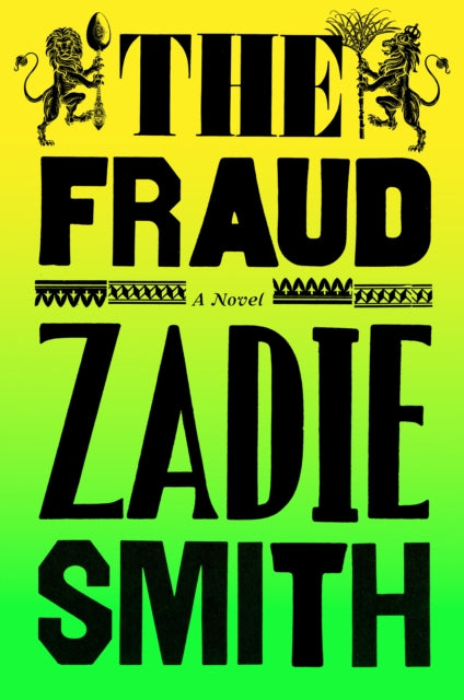 Front cover of The Fraud by Zadie Smith, hardback
