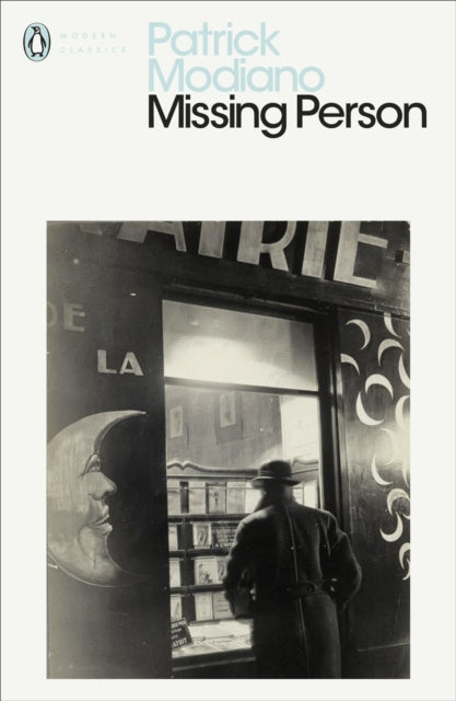 Front cover of Missing Person by Patrick Modiano, paperback