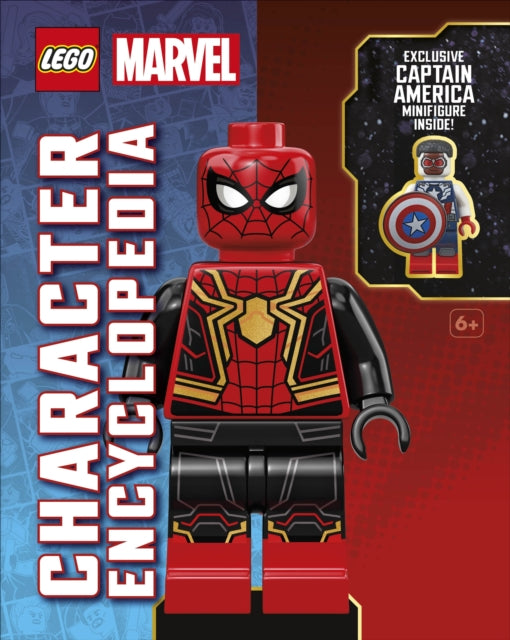 LEGO Marvel Character Encyclopedia : With Exclusive Captain America Minifigure - Shari Last