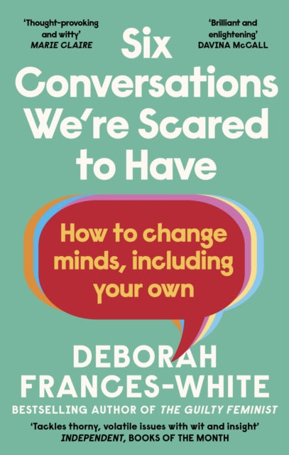Front cover of Six Conversations We're Scared to Have, paperback