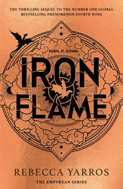 Front cover of Iron Flame by Rebecca Yarros, hardback
