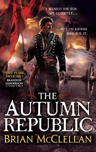 Front cover of The Autumn Republic, paperback