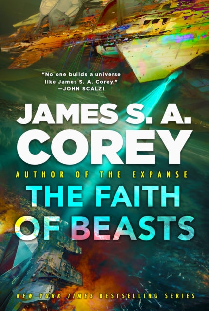 Front cover of The Faith of Beasts by James S.A. Corey, hardback