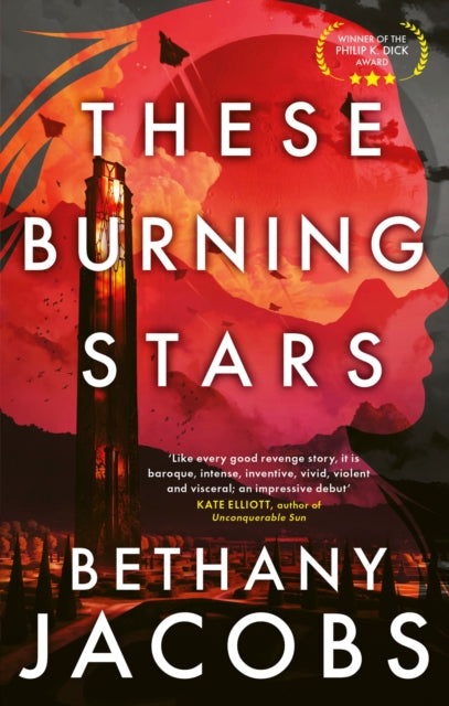 Front cover of These Burning Stars by Bethany Jacobs, paperback