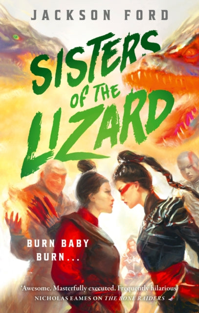 Front cover of Sisters of the Lizard by Jackson Ford, paperback