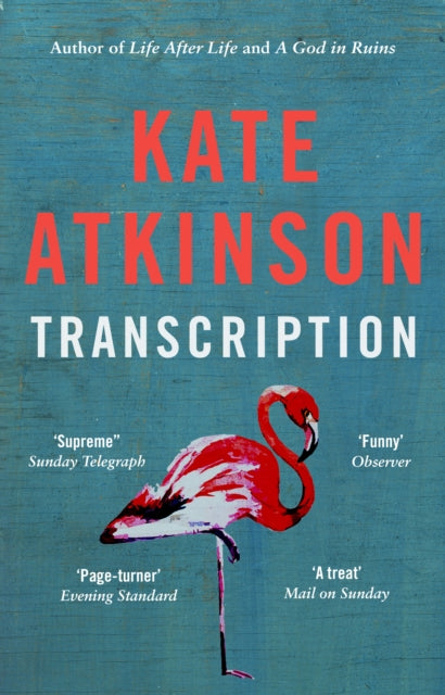 Front cover of Transcription by Kate Atkinson, paperback