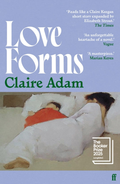 Front cover of Love Forms by Claire Adam, paperback