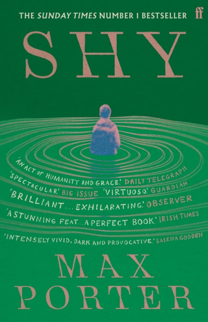 Front cover of Shy by Max Porter, paperback
