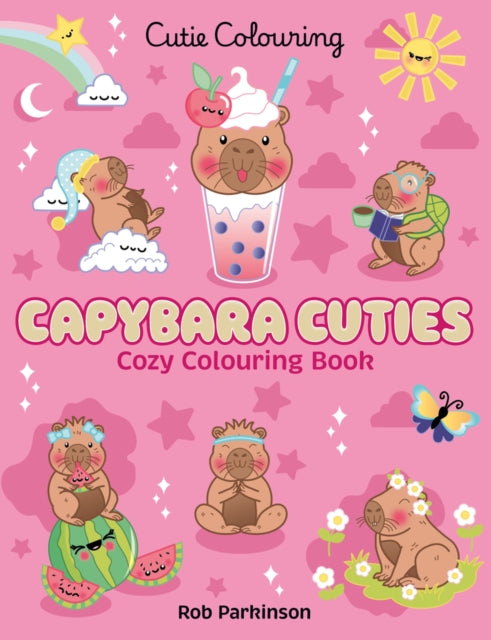 Capybara Cuties: Colouring Book - Scholastic