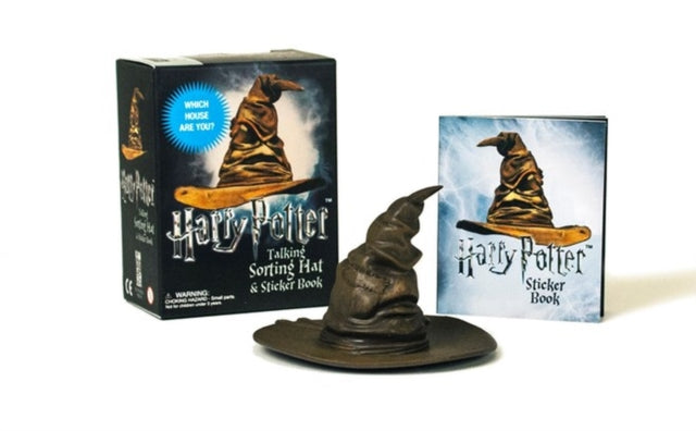 Harry Potter Talking Sorting Hat and Sticker Book : Which House Are You? - Running Press
