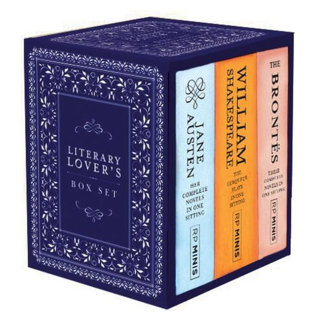 Front cover of Literary Lover's Box Set by Running Press, hardback
