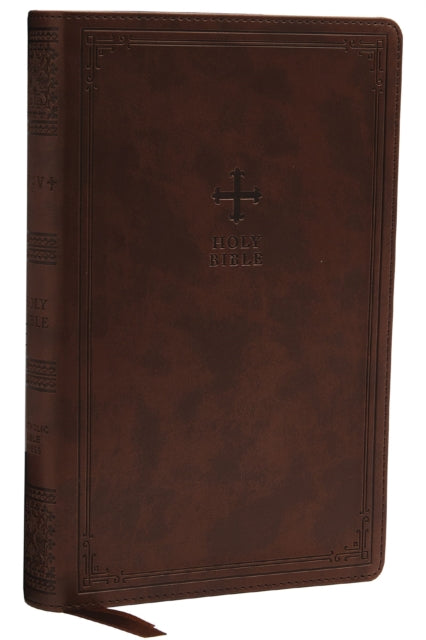 NRSV Catholic Edition Gift Bible, Brown Leathersoft (Comfort Print, Holy Bible, Complete Catholic Bible, NRSV CE) : Holy Bible - Catholic Bible Press
