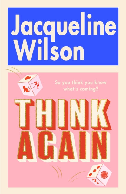 Front cover of Think Again by Jacqueline Wilson, hardback