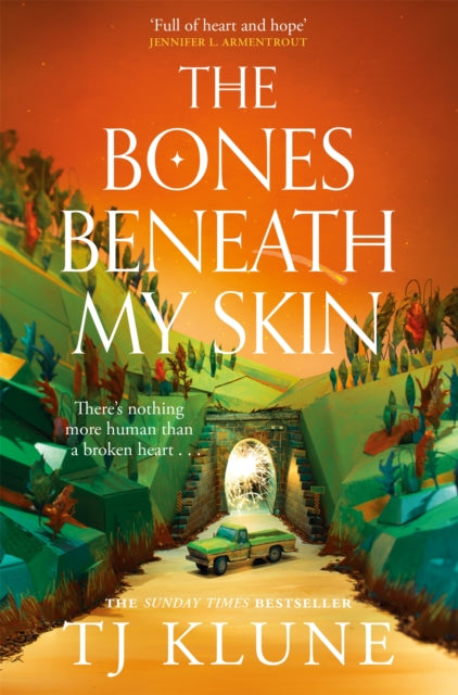 Front cover of The Bones Beneath My Skin by TJ Klune, paperback