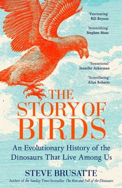 Front cover of The Story of Birds by Steve Brusatte, hardback