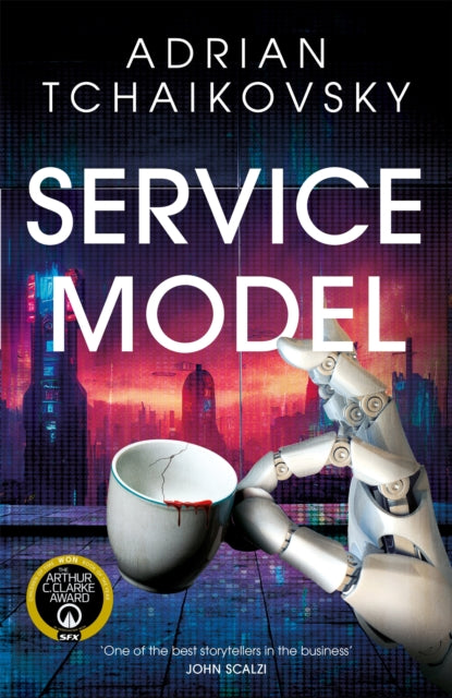 Front cover of Service Model by Adrian Tchaikovsky, paperback