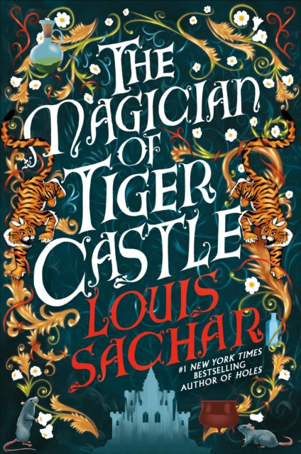 Front cover of The Magician of Tiger Castle by Louis Sachar, paperback