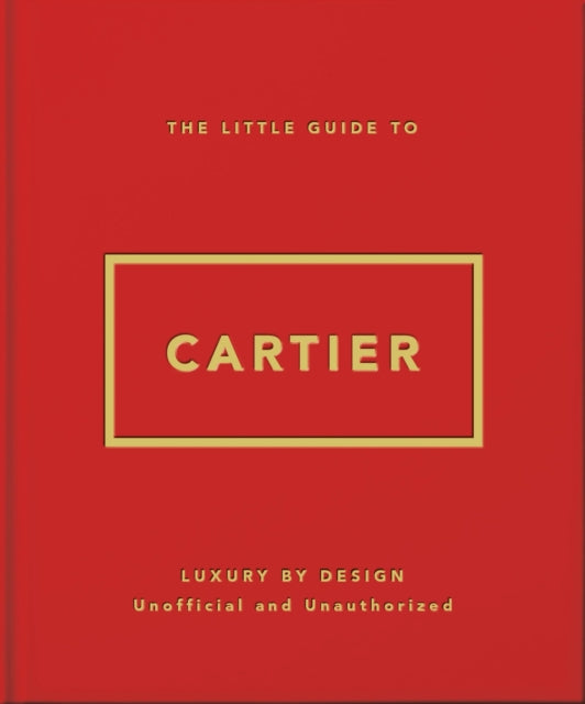 Front cover of The Little Guide to Cartier by OH, hardback