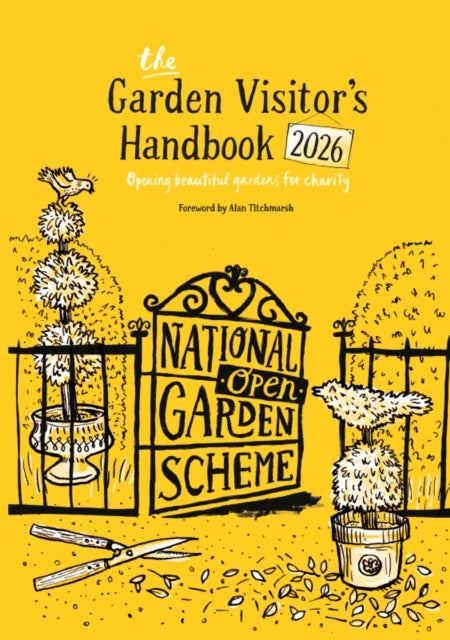 Front cover of The Garden Visitor's Handbook 2026, paperback