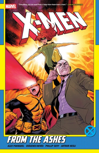 Front cover of X-Men: From The Ashes by Phillip Sevy, paperback