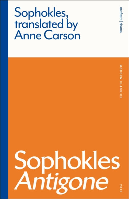 Front cover of Sophokles Antigone by Sophocles, paperback