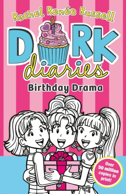 Front cover of Dork Diaries: Birthday Drama! by Rachel Renee Russell, paperback