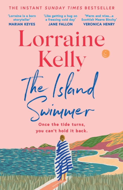 Front cover of The Island Swimmer by Lorraine Kelly, paperback
