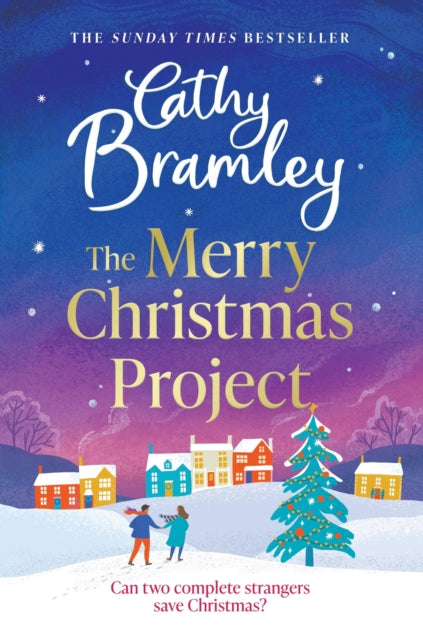 Front cover of The Merry Christmas Project by Cathy Bramley, paperback