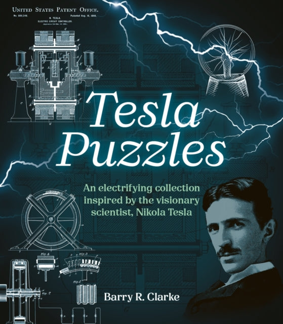 Front cover of Tesla Puzzles by Barry R. Clarke, paperback