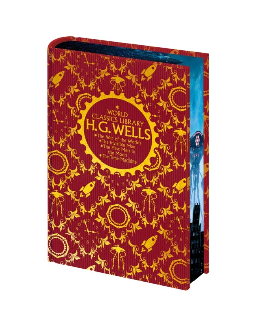 Front cover of World Classics Library: H. G. Wells, hardback