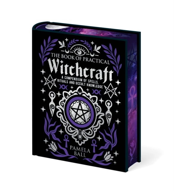 Front cover of The Book of Practical Witchcraft by Pamela Ball, hardback
