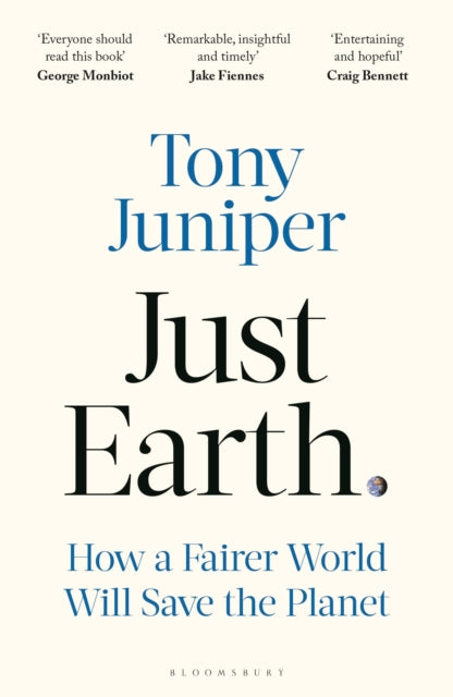 Front cover of Just Earth by Tony Juniper, paperback