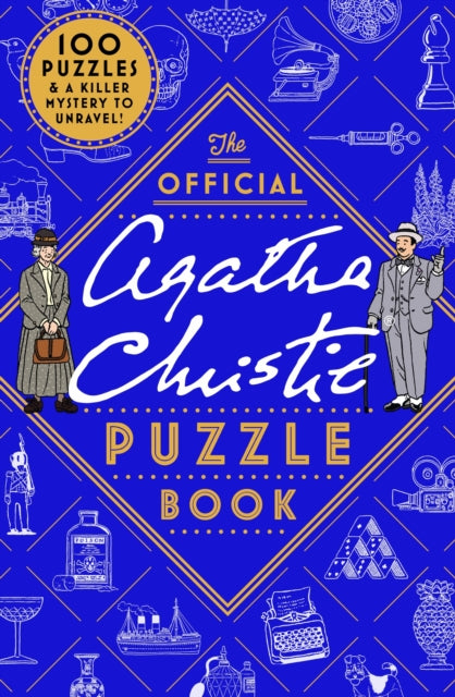 Front cover of The Official Agatha Christie Puzzle Book by Agatha Christie Ltd, paperback