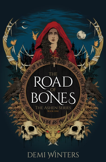 Front cover of The Road of Bones by Demi Winters, paperback