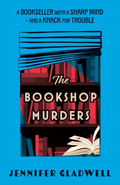 Front cover of The Bookshop Murders, paperback