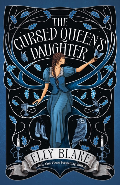 Front cover of The Cursed Queen's Daughter by Elly Blake, hardback