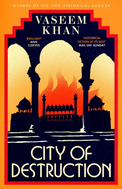 Front cover of City of Destruction by Vaseem Khan, paperback