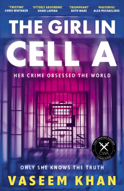 Front cover of The Girl In Cell A by Vaseem Khan, paperback