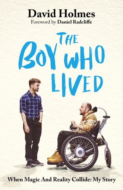 Front cover of The Boy Who Lived by David Holmes, hardback