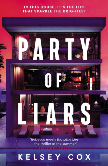 Front cover of Party of Liars by Kelsey Cox, paperback