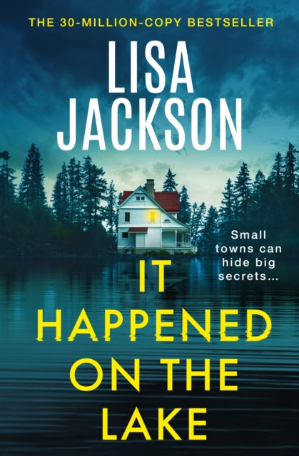 Front cover of It Happened on the Lake by Lisa Jackson, paperback