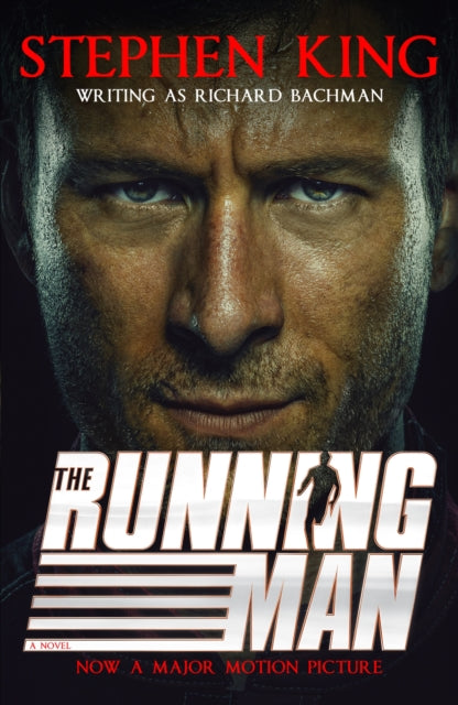 Front cover of The Running Man by Stephen King, paperback