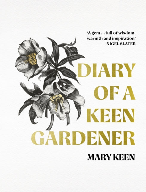 Front cover of Diary of a Keen Gardener by Mary Keen, hardback
