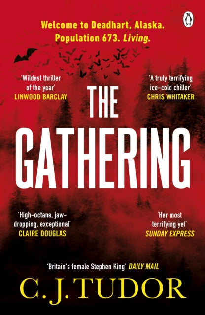 Front cover of The Gathering by C.J. Tudor, paperback